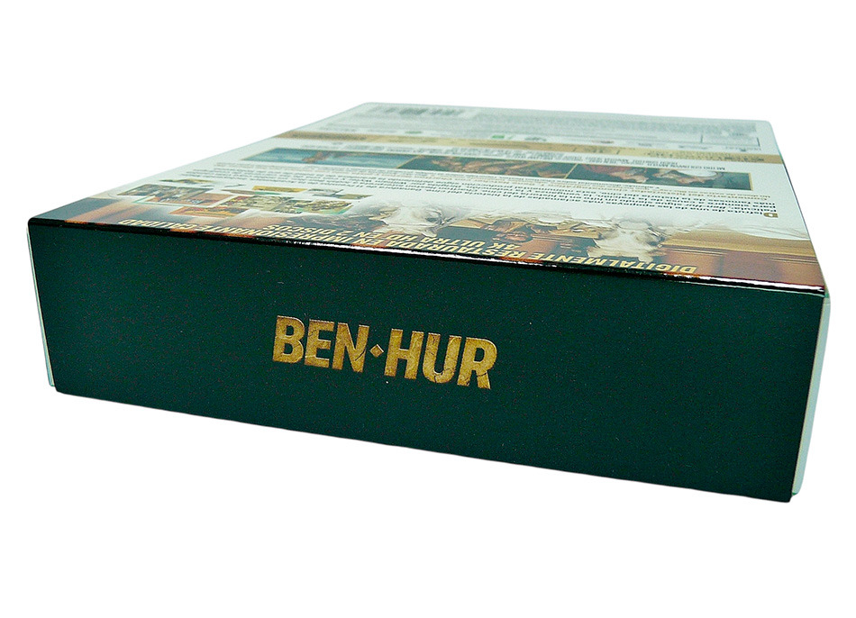 Fotograf&iacute;as de la edici&oacute;n coleccionista de Ben-Hur en UHD 4K y Blu-ray 4