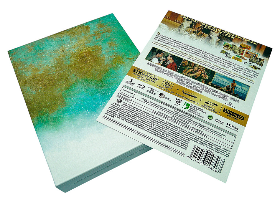 Fotograf&iacute;as de la edici&oacute;n coleccionista de Ben-Hur en UHD 4K y Blu-ray 6