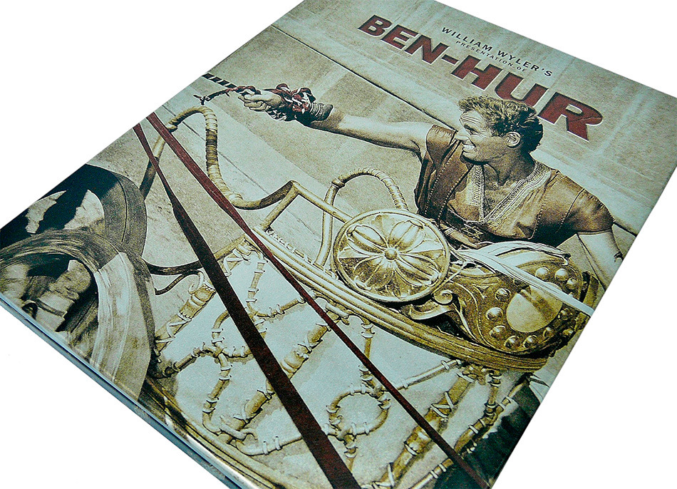 Fotograf&iacute;as de la edici&oacute;n coleccionista de Ben-Hur en UHD 4K y Blu-ray 10