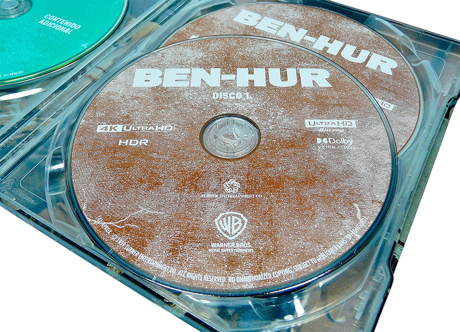 Fotograf&iacute;as de la edici&oacute;n coleccionista de Ben-Hur en UHD 4K y Blu-ray 14