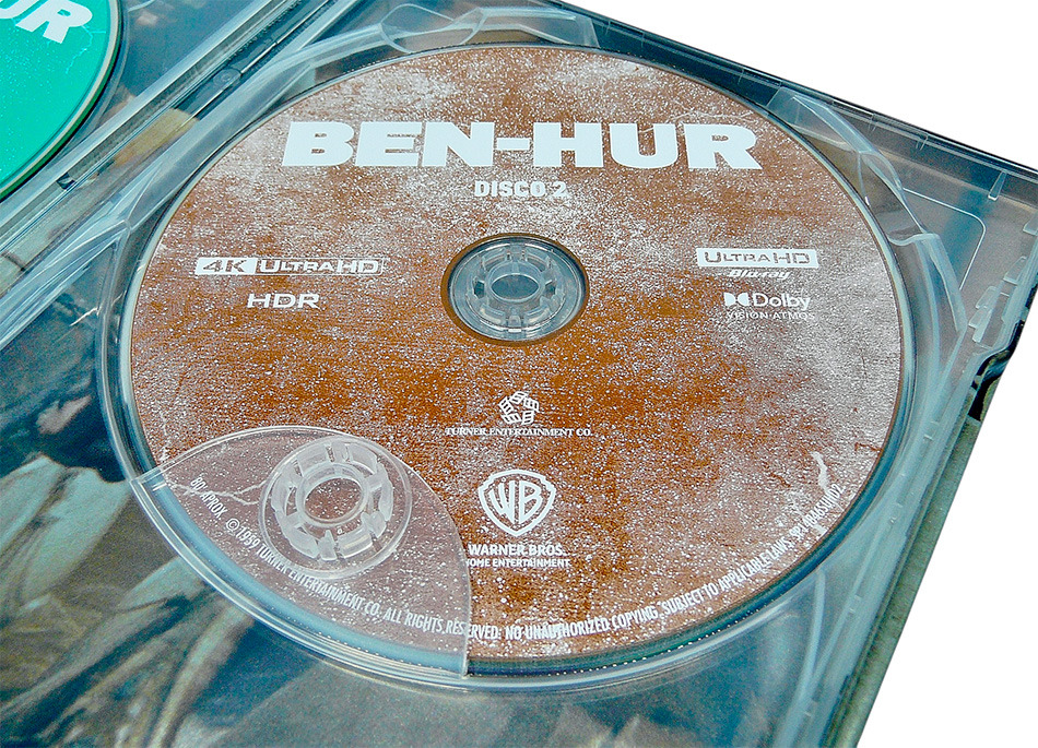 Fotograf&iacute;as de la edici&oacute;n coleccionista de Ben-Hur en UHD 4K y Blu-ray 15
