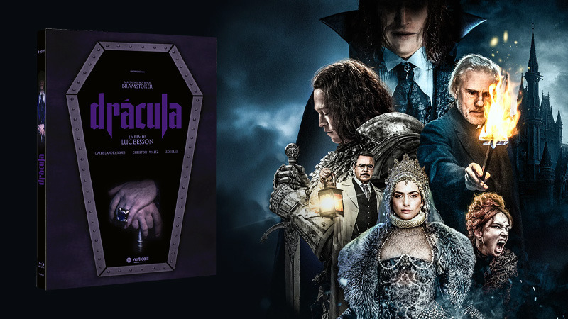 Drácula -dirigida por Luc Besson- en Blu-ray con funda