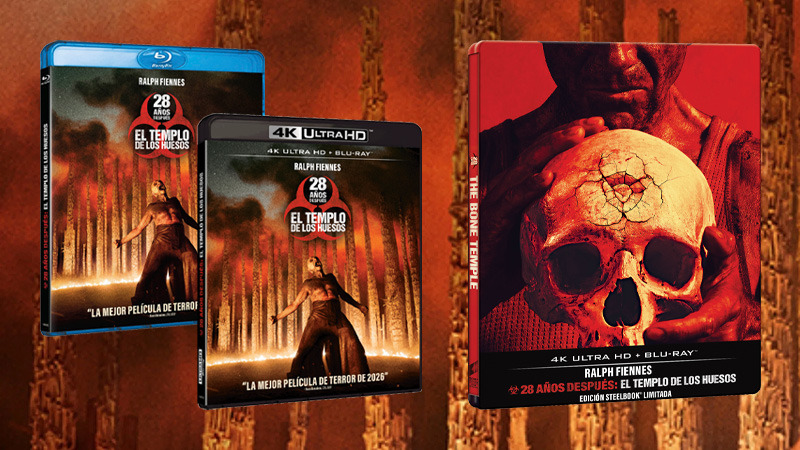 Lanzamiento de 28 Años Después: El Templo de los Huesos en Blu-ray, 4K y Steelbook