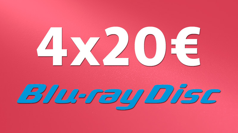Todas las ediciones de la oferta 4 Blu-ray por 20 € de amazon y Divisa