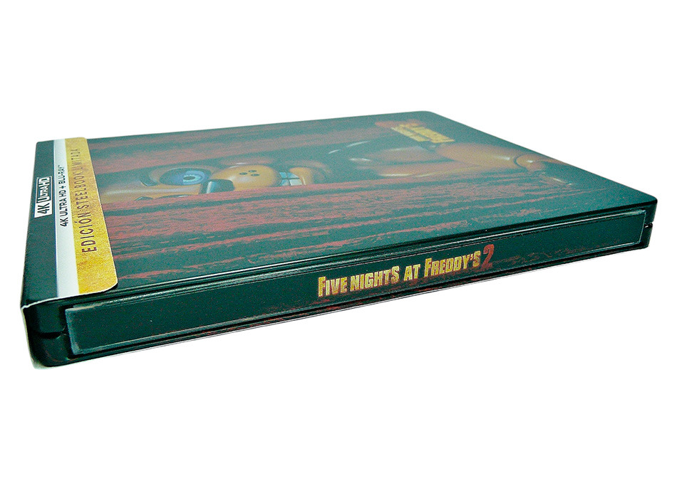 Fotograf&iacute;as del Steelbook de Five Nights at Freddy's 2 en UHD 4K y Blu-ray 3