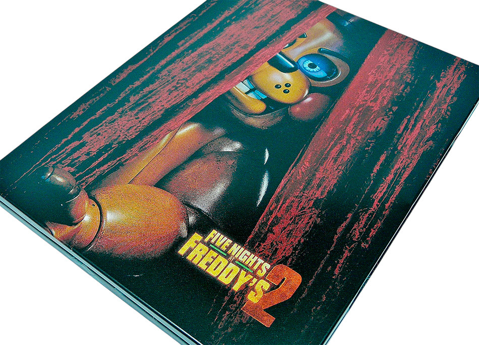 Fotograf&iacute;as del Steelbook de Five Nights at Freddy's 2 en UHD 4K y Blu-ray 10