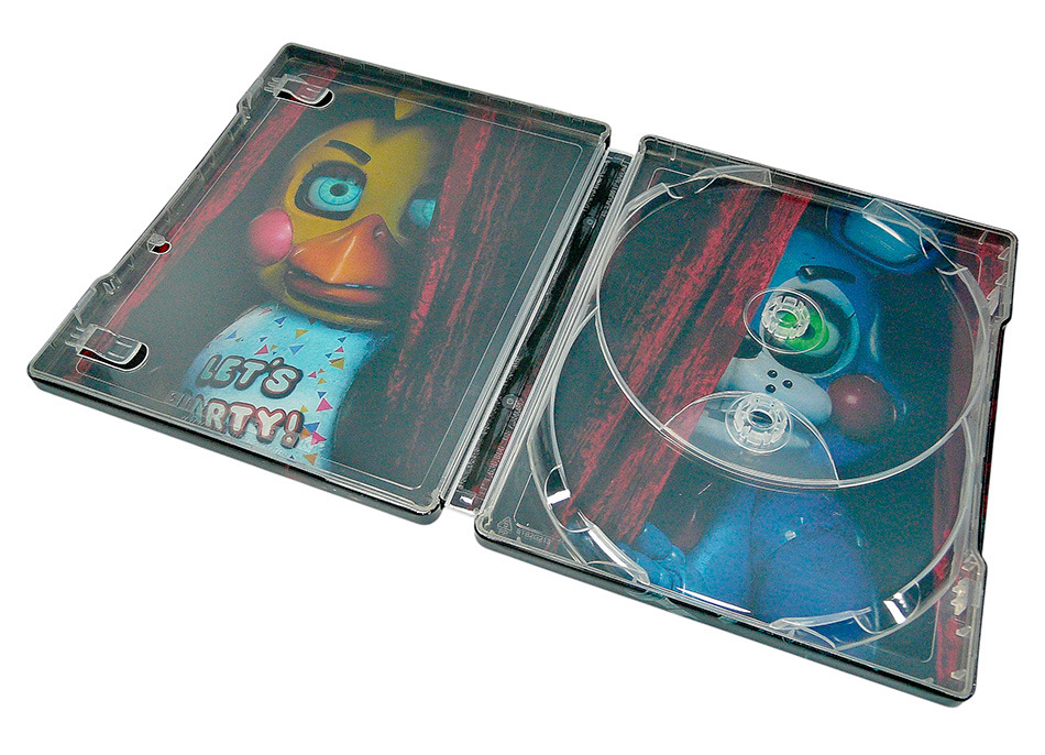 Fotograf&iacute;as del Steelbook de Five Nights at Freddy's 2 en UHD 4K y Blu-ray 16