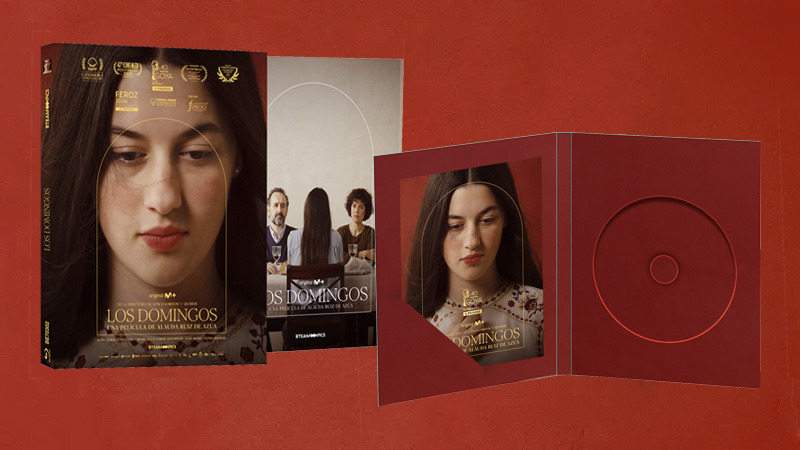 Digipak con libreto para la galardonada Los Domingos en Blu-ray