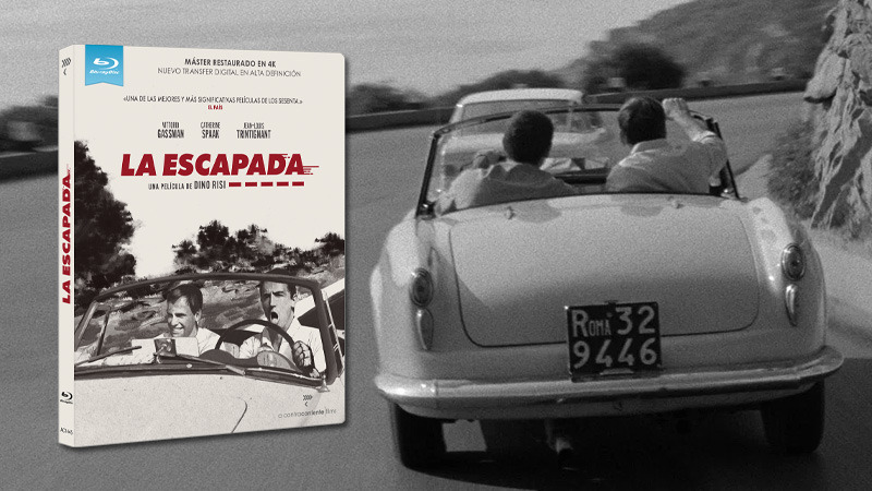 El clásico La Escapada -dirigido por Dino Risi- en Blu-ray