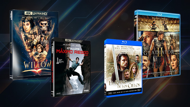 Oferta: Blu-ray y UHD 4K rebajados en amazon y con cupón de descuento
