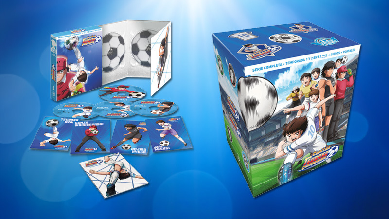 Comienza a editarse el anime Campeones (Captain Tsubasa) en Blu-ray