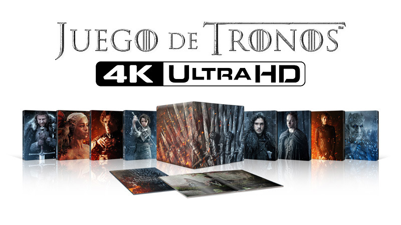 Nueva edición coleccionista de la serie Juego de Tronos en UHD 4K