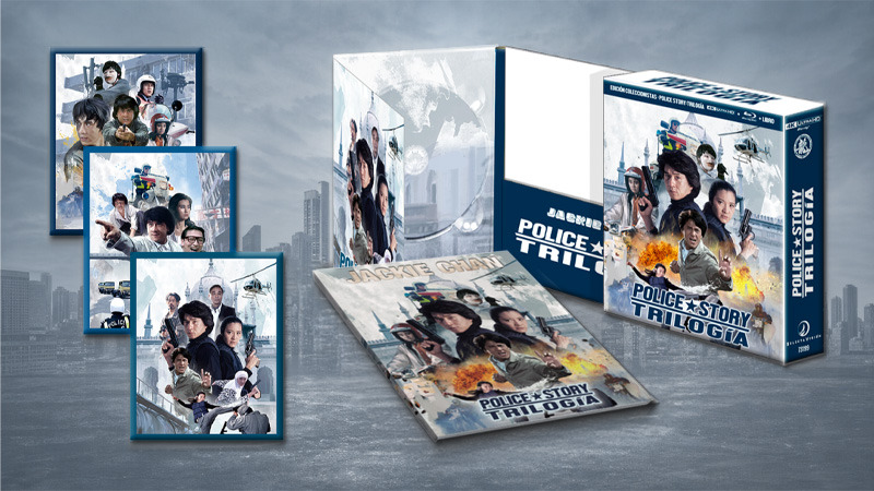 La Trilogía de Police Story -con Jackie Chan- por primera vez en UHD 4K
