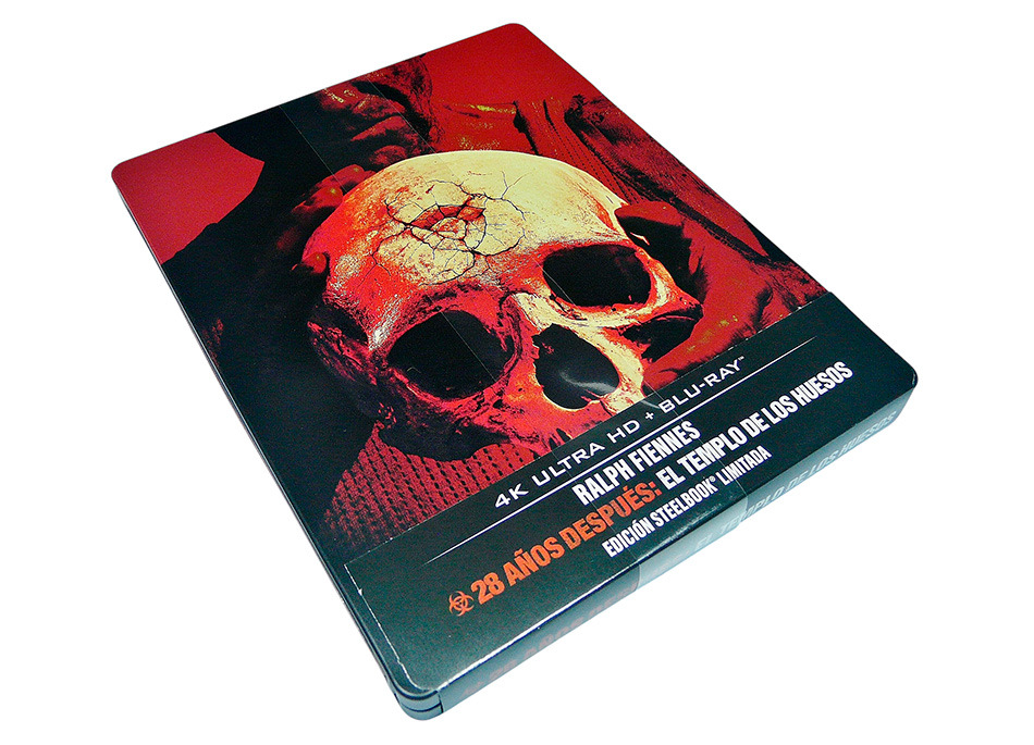 Fotograf&iacute;as del Steelbook de 28 A&ntilde;os Despu&eacute;s: El Templo de los Huesos en UHD 4K y Blu-ray 2