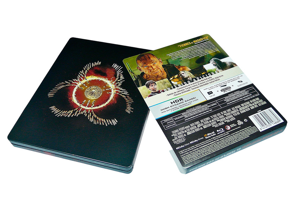 Fotograf&iacute;as del Steelbook de 28 A&ntilde;os Despu&eacute;s: El Templo de los Huesos en UHD 4K y Blu-ray 9