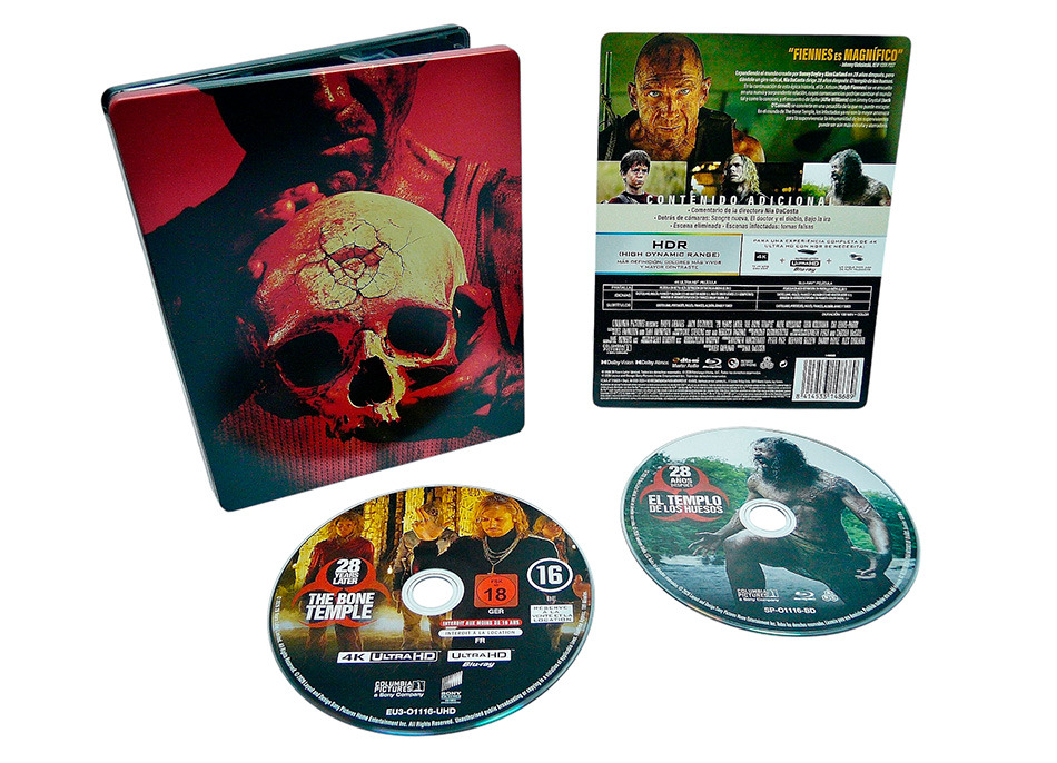 Fotograf&iacute;as del Steelbook de 28 A&ntilde;os Despu&eacute;s: El Templo de los Huesos en UHD 4K y Blu-ray 17