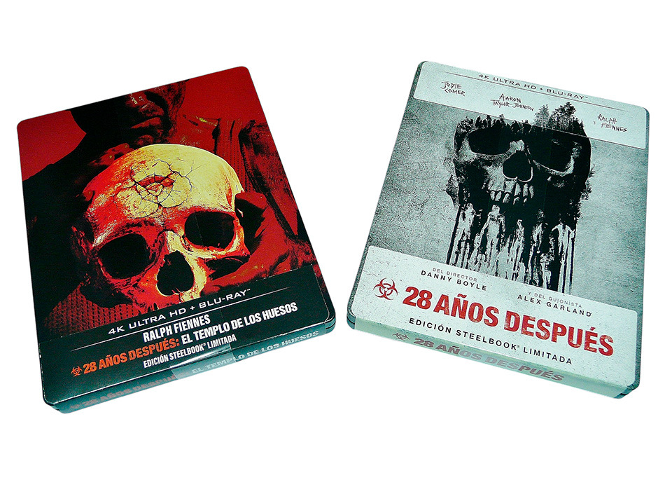Fotograf&iacute;as del Steelbook de 28 A&ntilde;os Despu&eacute;s: El Templo de los Huesos en UHD 4K y Blu-ray 18