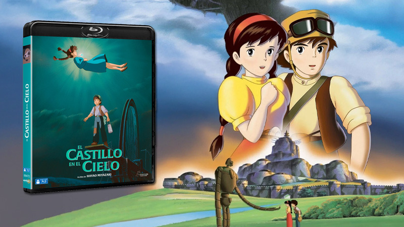 El Blu-ray de El Castillo en el Cielo -de Hayao Miyazaki- está de vuelta