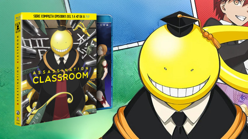 Nueva edición de la serie de anime Assassination Classroom en Blu-ray