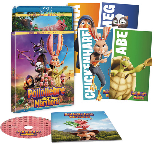 Polloliebre y el Secreto de la Marmota Blu-ray 1
