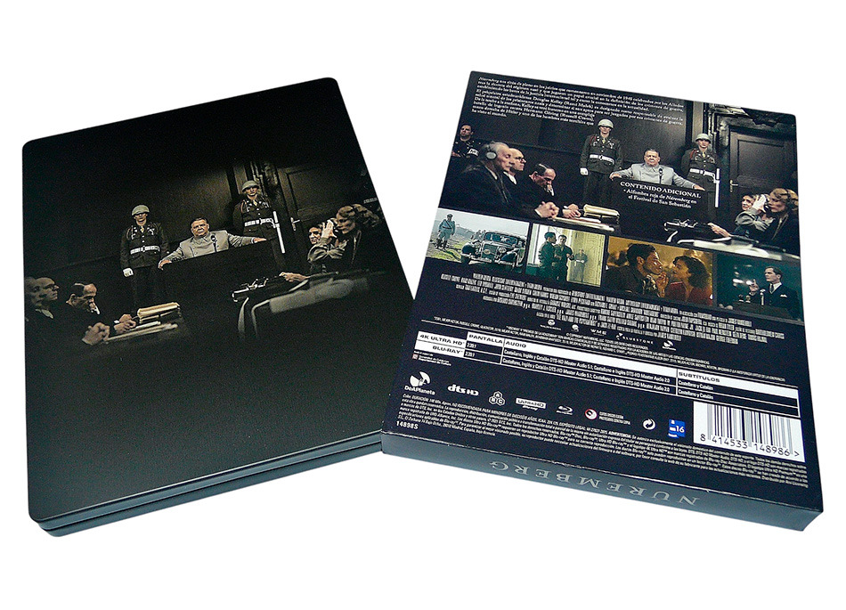 Fotograf&iacute;as del Steelbook de N&uacute;remberg en UHD 4K y Blu-ray 6