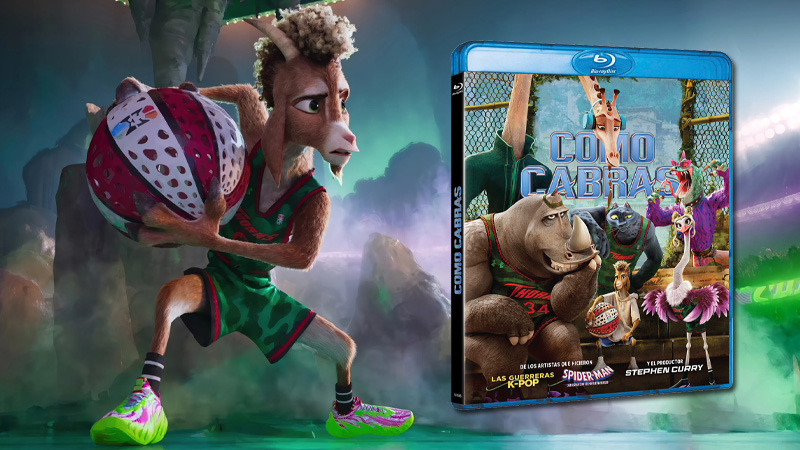 Todos los detalles del Blu-ray de la película de animación Como Cabras