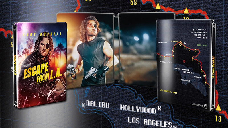 Un Steelbook para 2013: Rescate en L.A. -de John Carpenter- en UHD 4K