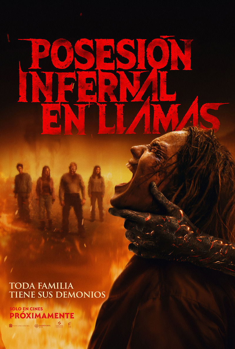P&oacute;ster de la pel&iacute;cula Posesi&oacute;n Infernal: En Llamas