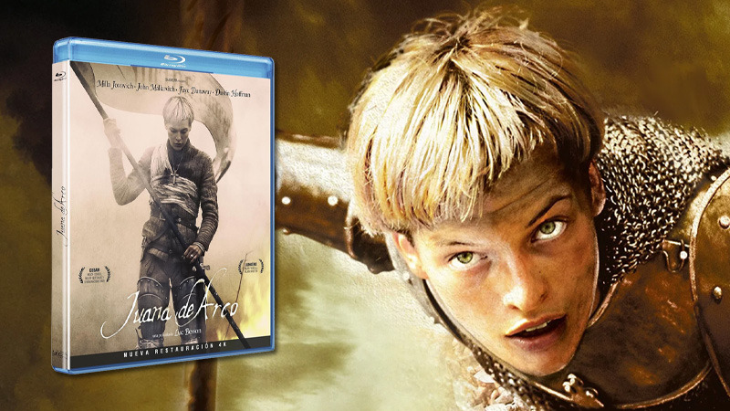 Nuevo Blu-ray de Juana de Arco con la restauración en 4K