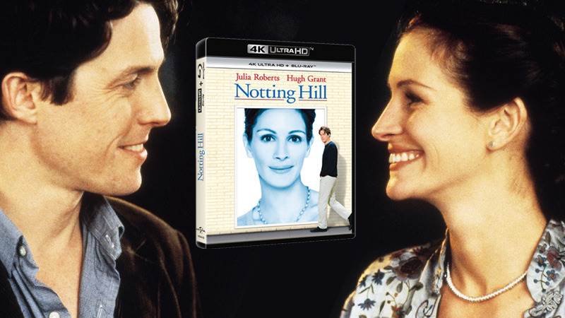 Estreno en UHD 4K de Notting Hill, con Julia Roberts y Hugh Grant