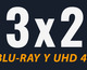 Oferta 3x2 de amazon en películas en Blu-ray y UHD 4K - Mayo 2026