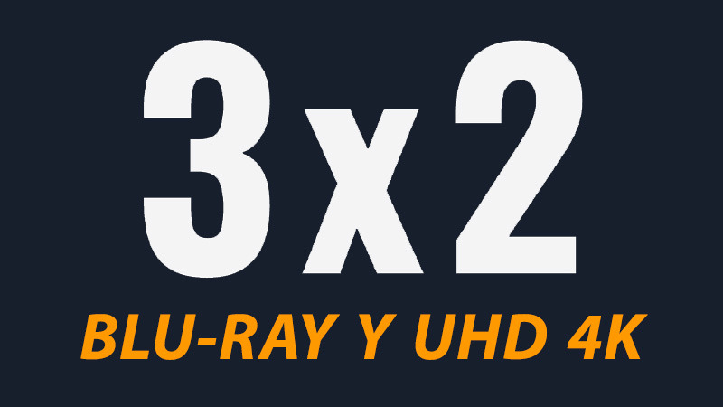 Oferta 3x2 de amazon en películas en Blu-ray y UHD 4K - Mayo 2026