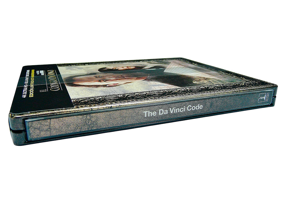 Fotografías del Steelbook 20º aniversario de El Código Da Vinci en UHD 4K y Blu-ray 3