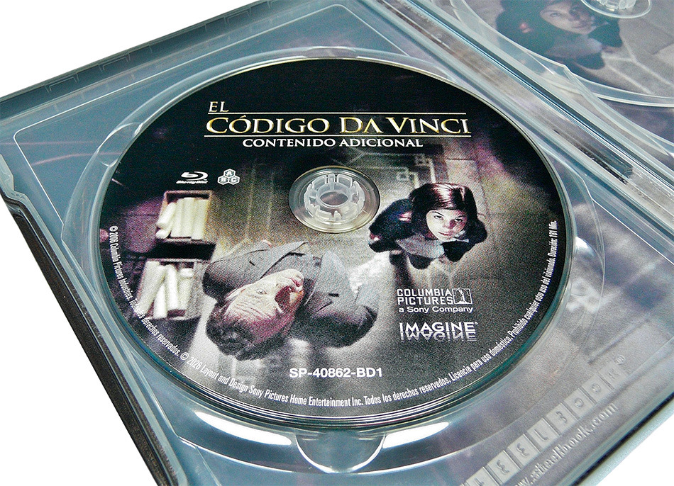 Fotografías del Steelbook 20º aniversario de El Código Da Vinci en UHD 4K y Blu-ray 15