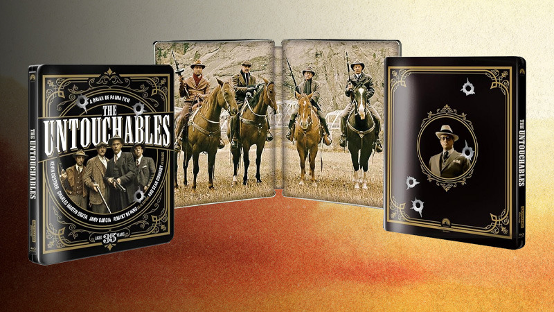 A la venta el Steelbook de Los Intocables de Eliot Ness en UHD 4K y Blu-ray