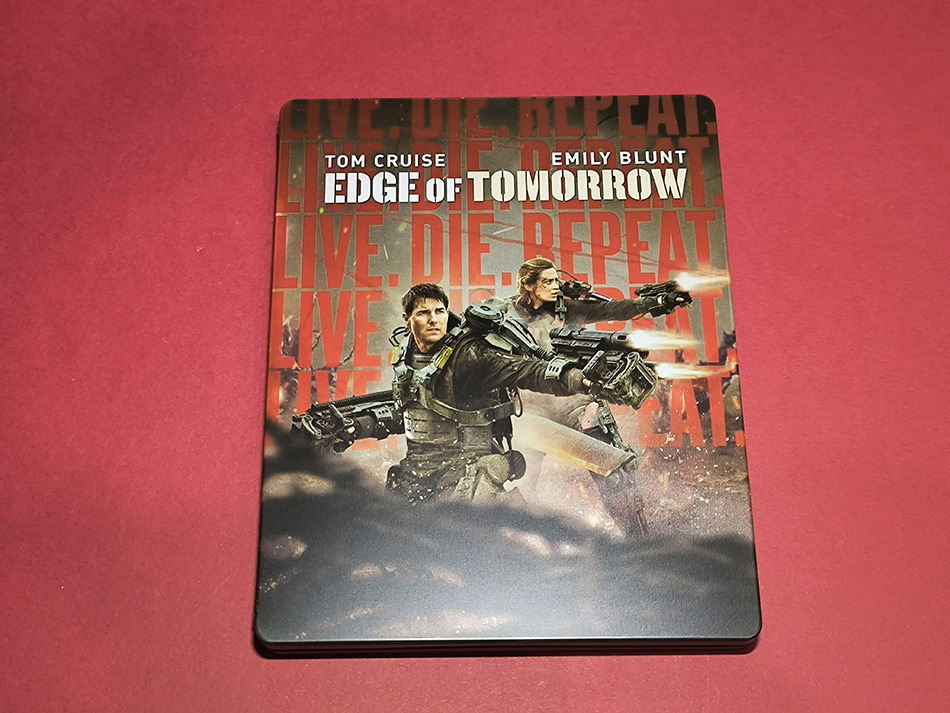 Fotograf&iacute;as del Steelbook de Al Filo del Ma&ntilde;ana en UHD 4K y Blu-ray 4