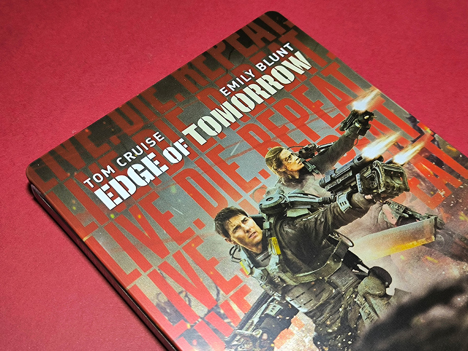 Fotograf&iacute;as del Steelbook de Al Filo del Ma&ntilde;ana en UHD 4K y Blu-ray 5