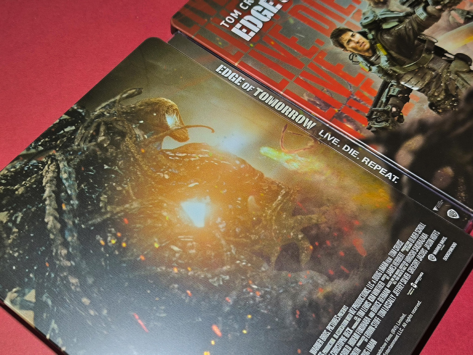 Fotograf&iacute;as del Steelbook de Al Filo del Ma&ntilde;ana en UHD 4K y Blu-ray 13