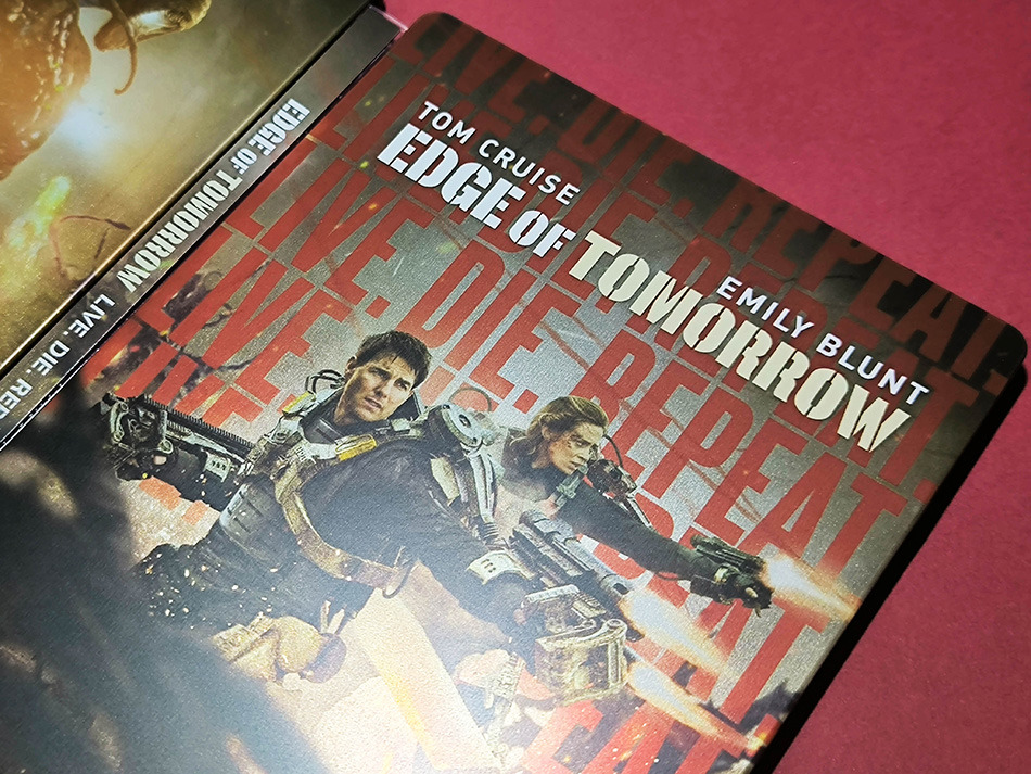 Fotograf&iacute;as del Steelbook de Al Filo del Ma&ntilde;ana en UHD 4K y Blu-ray 14