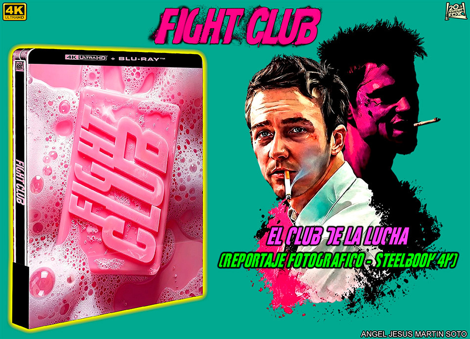 Fotografías del Steelbook de El Club de la Lucha en UHD 4K y Blu-ray 1