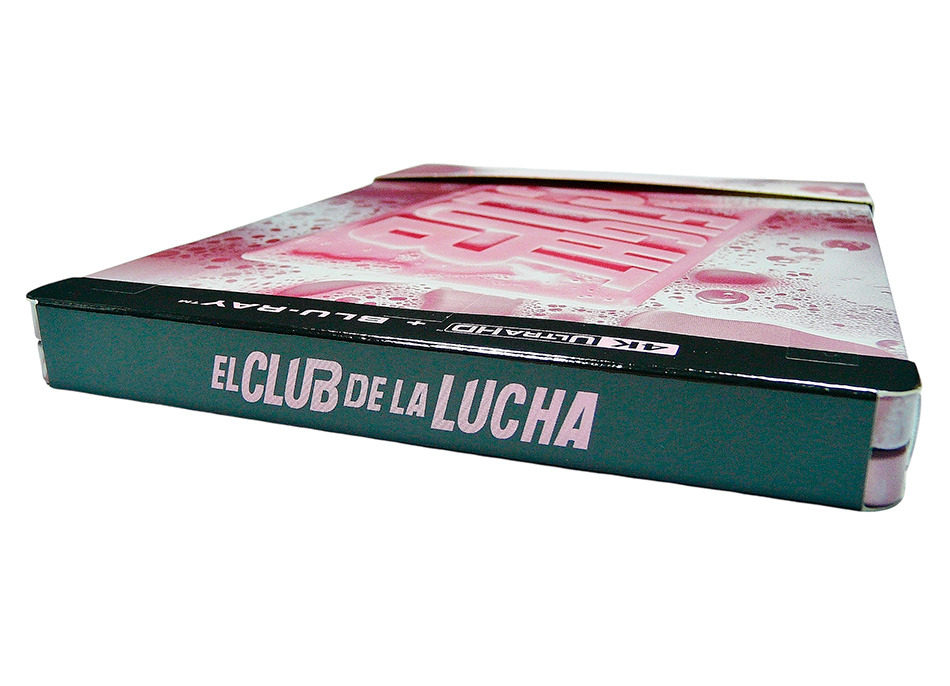 Fotografías del Steelbook de El Club de la Lucha en UHD 4K y Blu-ray 4