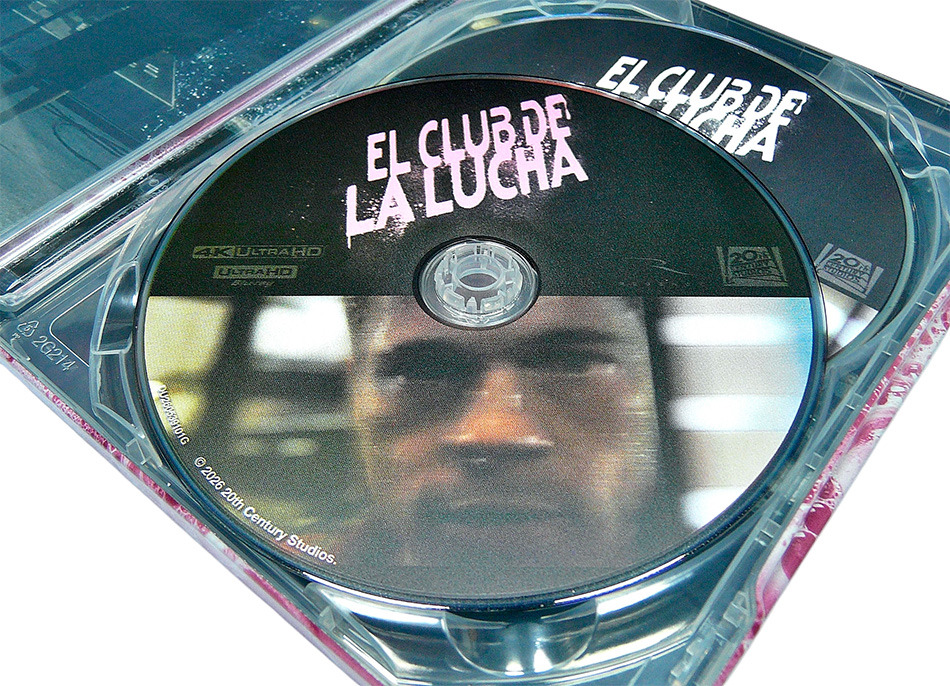 Fotografías del Steelbook de El Club de la Lucha en UHD 4K y Blu-ray 12