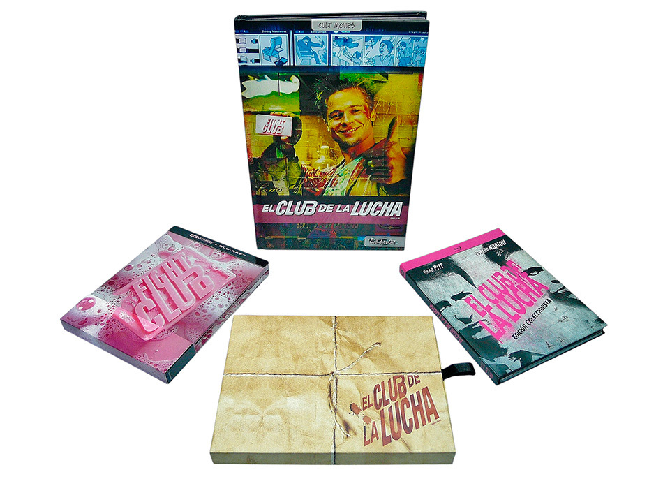 Fotografías del Steelbook de El Club de la Lucha en UHD 4K y Blu-ray 18