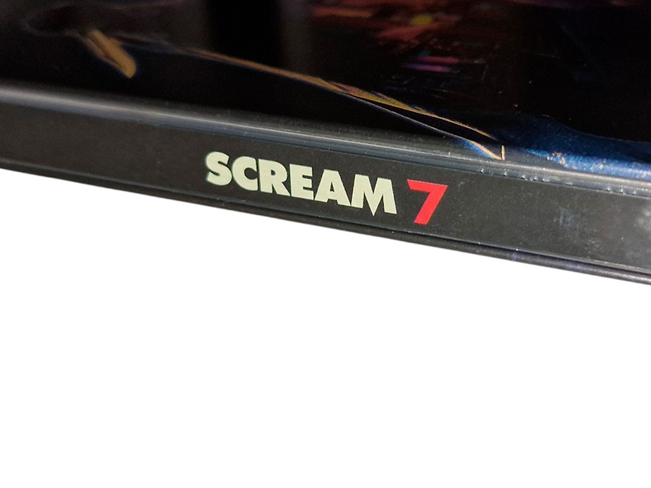 Fotograf&iacute;as del Steelbook de Scream 7 en UHD 4K y Blu-ray 3