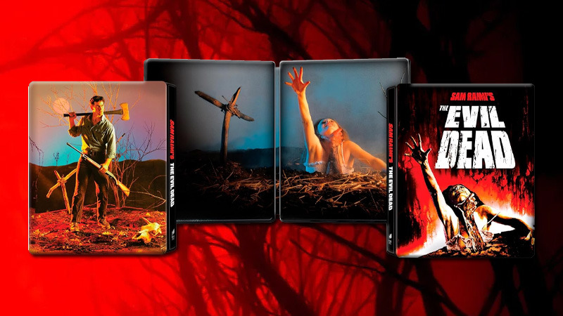 Un Steelbook 4K de Posesión Infernal -de Sam Raimi- con nueva autoría