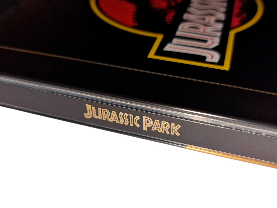 Fotografías del Steelbook de Jurassic Park en UHD 4K y Blu-ray 3