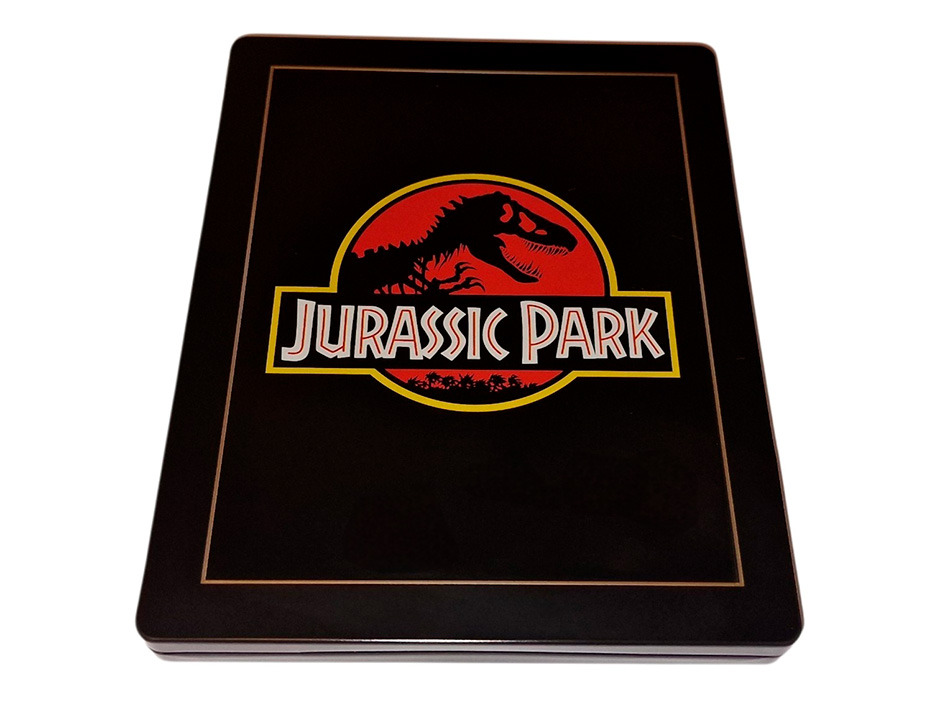 Fotografías del Steelbook de Jurassic Park en UHD 4K y Blu-ray 5