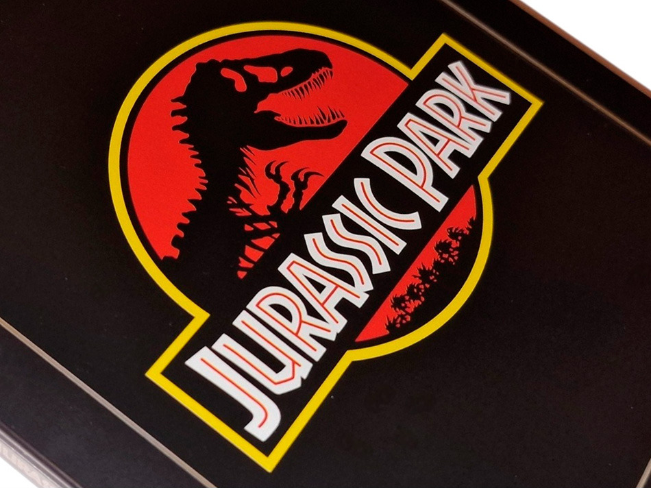 Fotografías del Steelbook de Jurassic Park en UHD 4K y Blu-ray 6