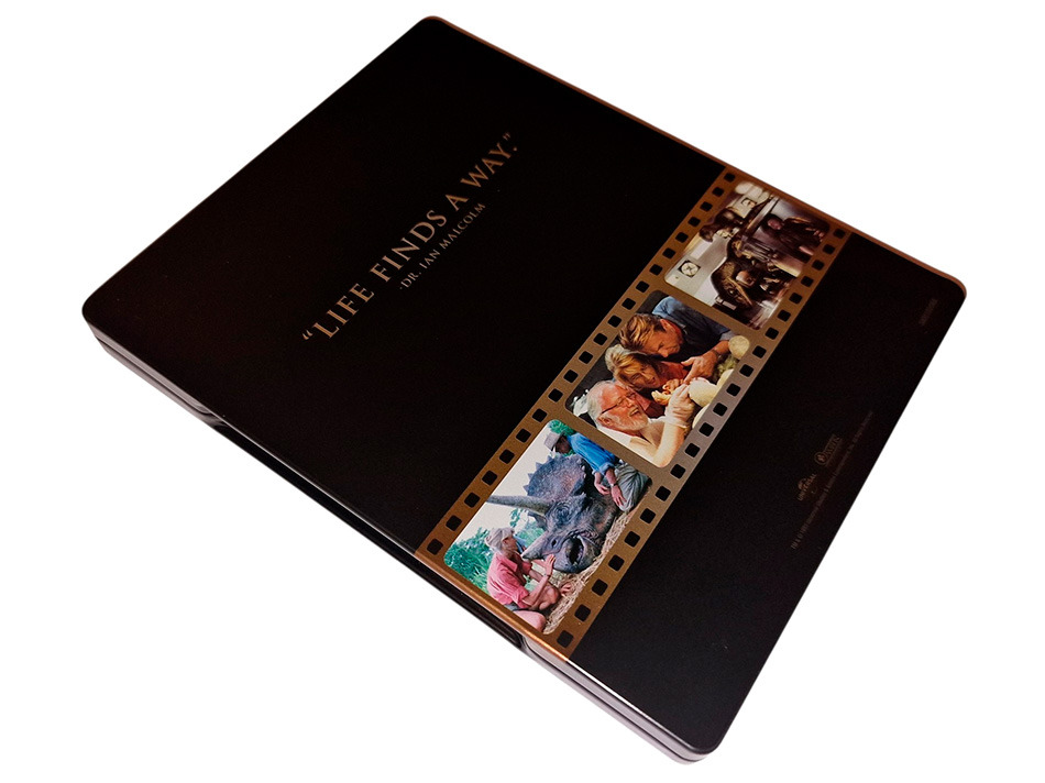 Fotografías del Steelbook de Jurassic Park en UHD 4K y Blu-ray 7