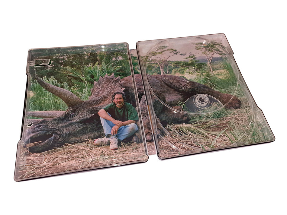Fotografías del Steelbook de Jurassic Park en UHD 4K y Blu-ray 13